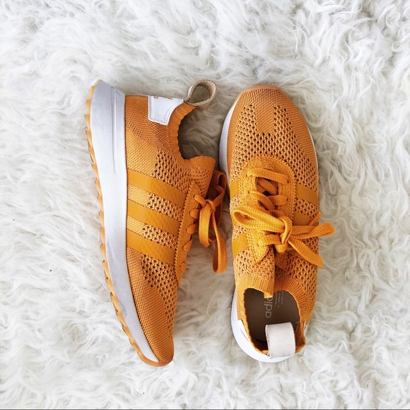 adidas primeknit yellow